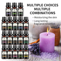 10Ml/0.3Fl.Oz Single Bottle of Plant Essential Oil Face and Body Skin Care Essential Oil Massage Essence Oil