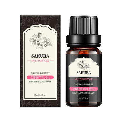 10Ml/0.3Fl.Oz Single Bottle of Plant Essential Oil Face and Body Skin Care Essential Oil Massage Essence Oil