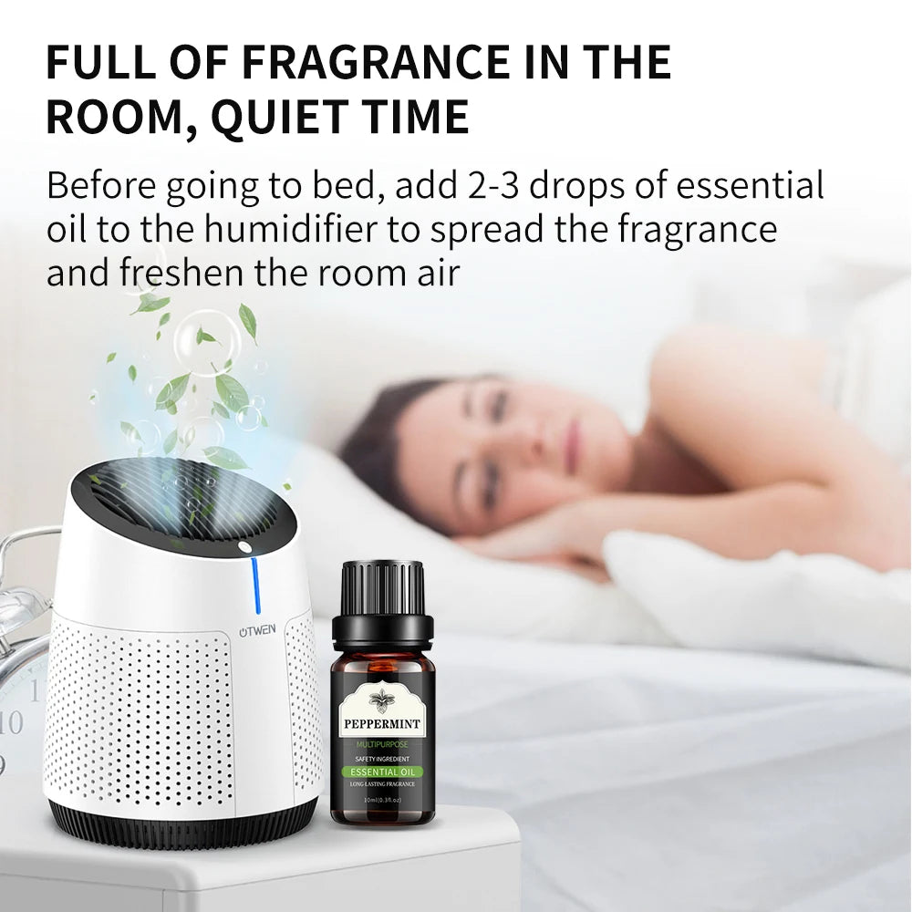 10Ml/0.3Fl.Oz Single Bottle of Plant Essential Oil Face and Body Skin Care Essential Oil Massage Essence Oil